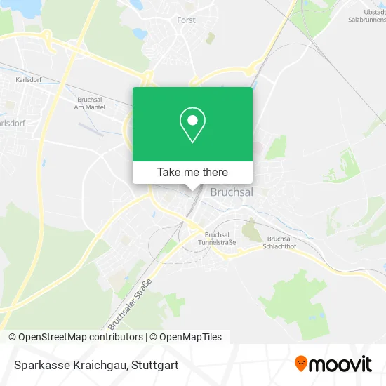 Карта Sparkasse Kraichgau