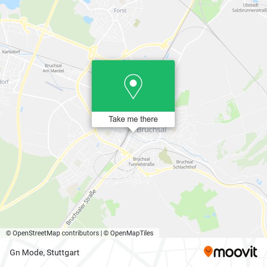 Карта Gn Mode