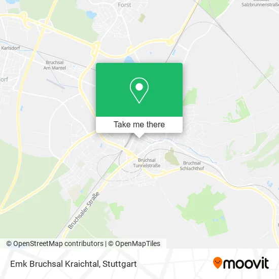 Карта Emk Bruchsal Kraichtal