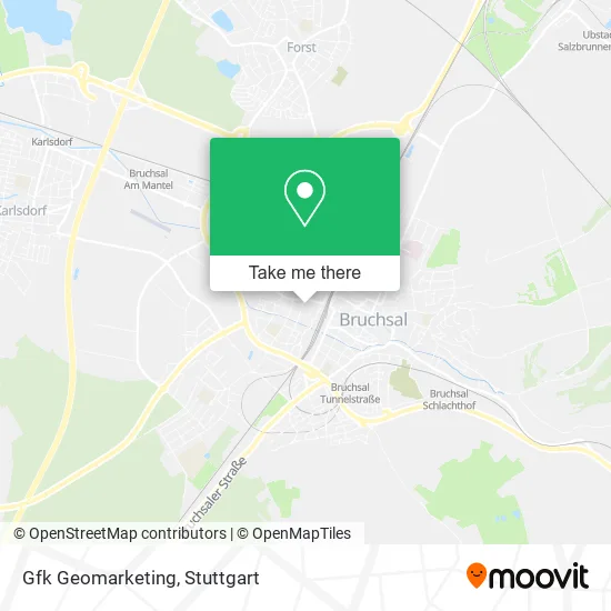 Карта Gfk Geomarketing