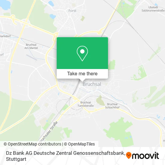Карта Dz Bank AG Deutsche Zentral Genossenschaftsbank