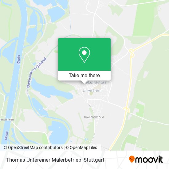 Thomas Untereiner Malerbetrieb map