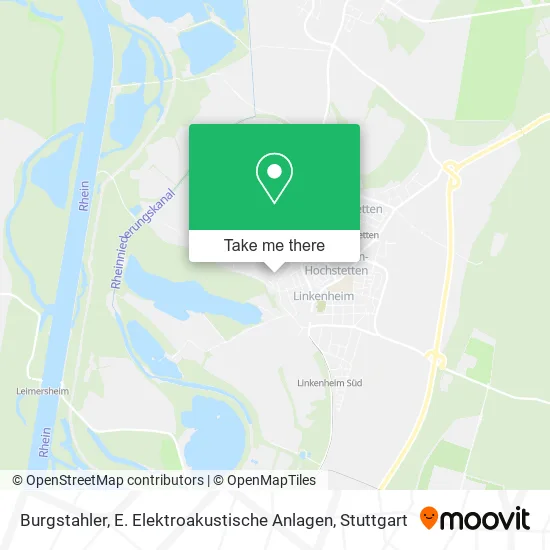 Карта Burgstahler, E. Elektroakustische Anlagen