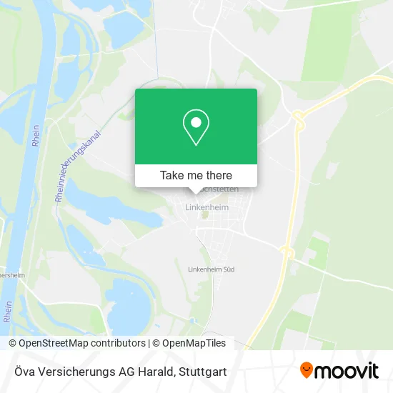 Карта Öva Versicherungs AG Harald