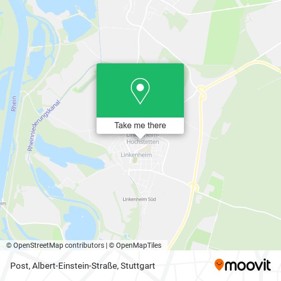 Post, Albert-Einstein-Straße map