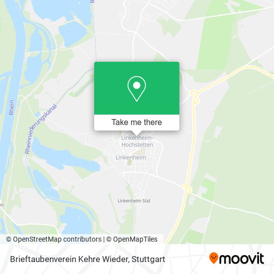 Brieftaubenverein Kehre Wieder map