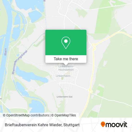 Карта Brieftaubenverein Kehre Wieder