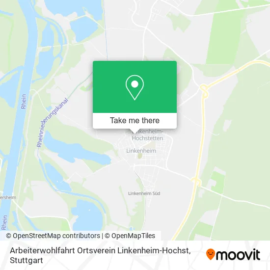 Карта Arbeiterwohlfahrt Ortsverein Linkenheim-Hochst