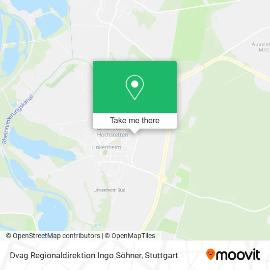 Карта Dvag Regionaldirektion Ingo Söhner