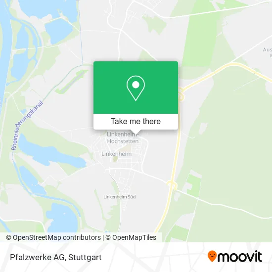 Карта Pfalzwerke AG