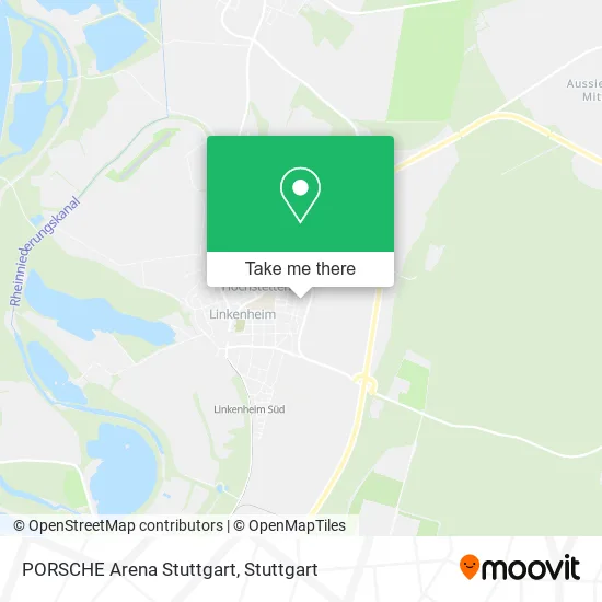 Карта PORSCHE Arena Stuttgart