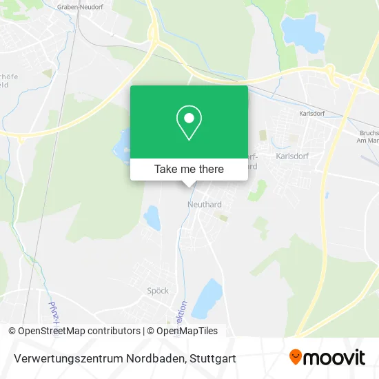 Карта Verwertungszentrum Nordbaden