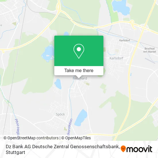Карта Dz Bank AG Deutsche Zentral Genossenschaftsbank