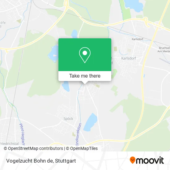 Карта Vogelzucht Bohn de