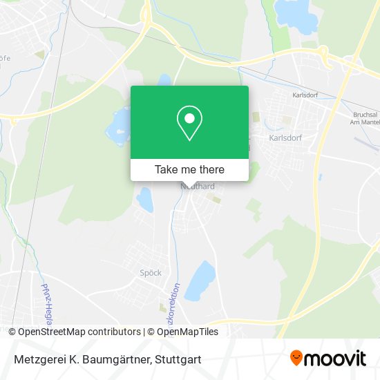 Metzgerei K. Baumgärtner map