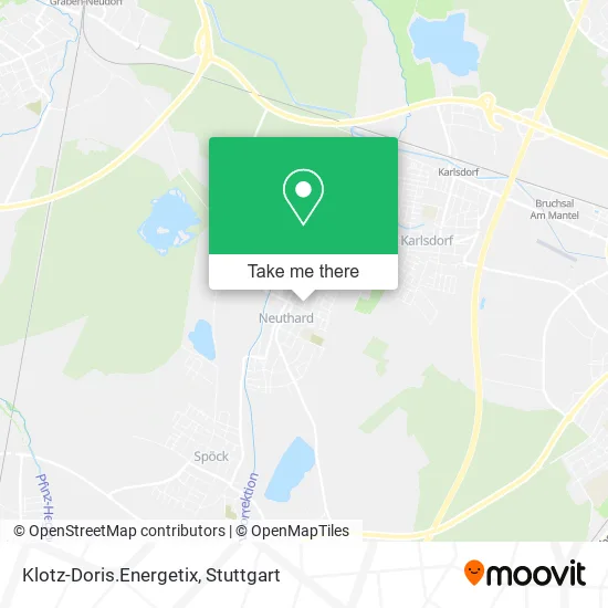 Карта Klotz-Doris.Energetix