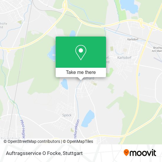 Auftragsservice O Focke map