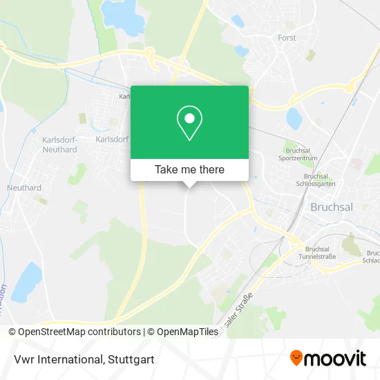 Карта Vwr International