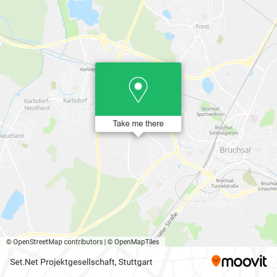 Set.Net Projektgesellschaft map