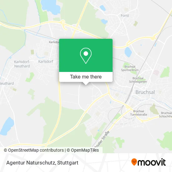 Карта Agentur Naturschutz