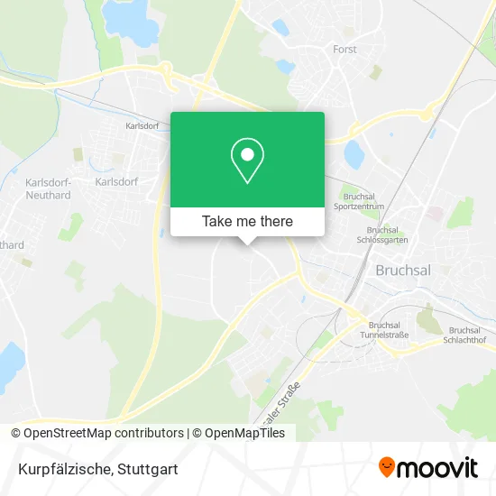 Карта Kurpfälzische