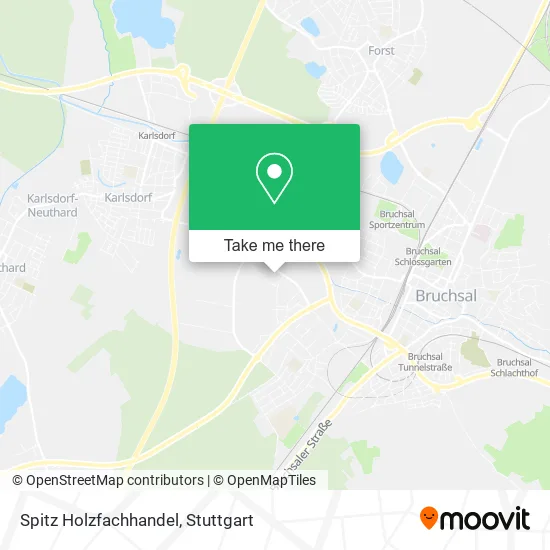 Карта Spitz Holzfachhandel