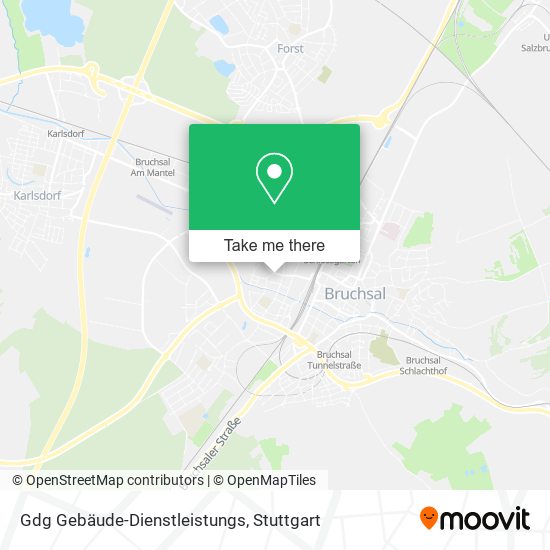 Gdg Gebäude-Dienstleistungs map