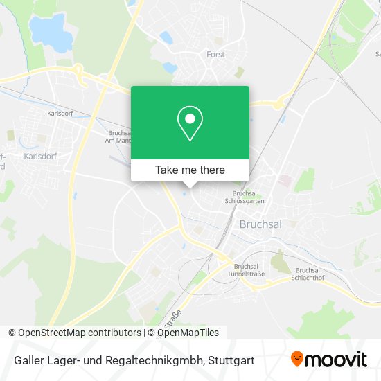 Galler Lager- und Regaltechnikgmbh map