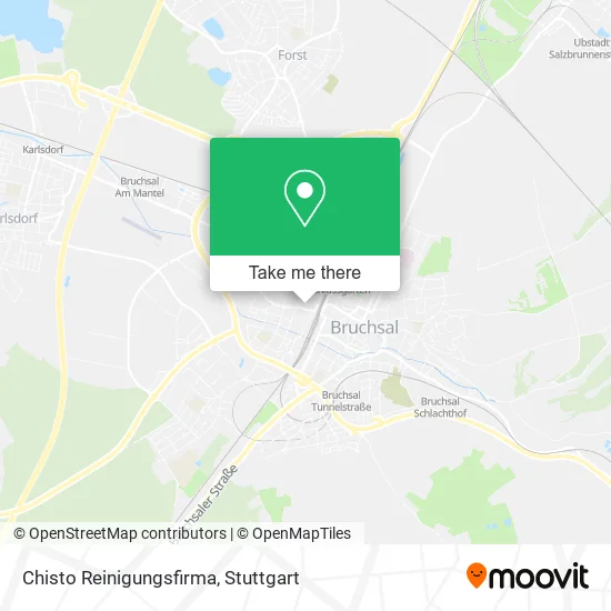 Карта Chisto Reinigungsfirma