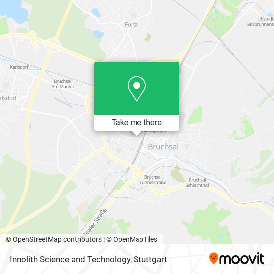 Innolith Science and Technology map