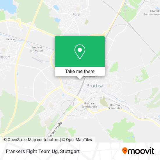 Frankers Fight Team Ug map
