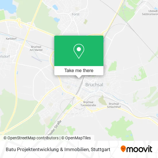 Карта Batu Projektentwicklung & Immobilien
