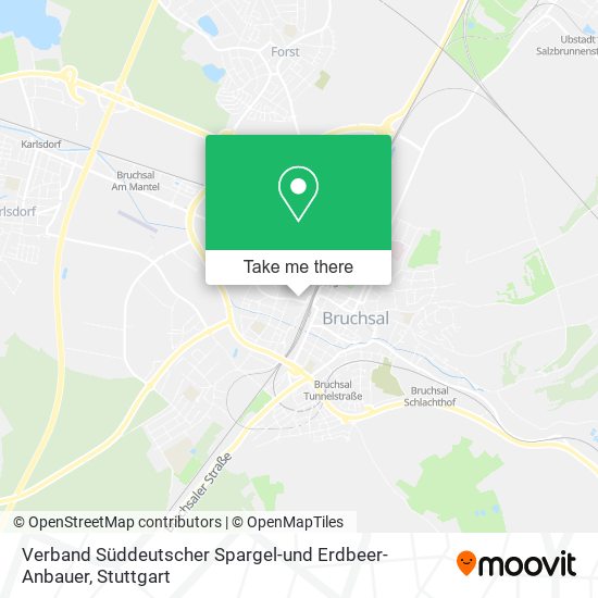 Verband Süddeutscher Spargel-und Erdbeer-Anbauer map