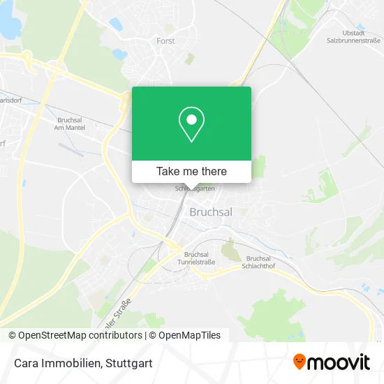Карта Cara Immobilien