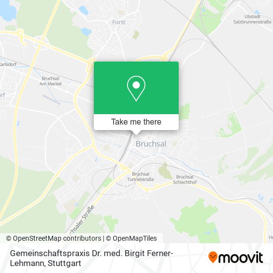 Gemeinschaftspraxis Dr. med. Birgit Ferner-Lehmann map