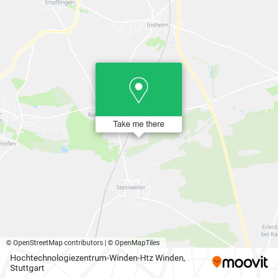 Карта Hochtechnologiezentrum-Winden-Htz Winden
