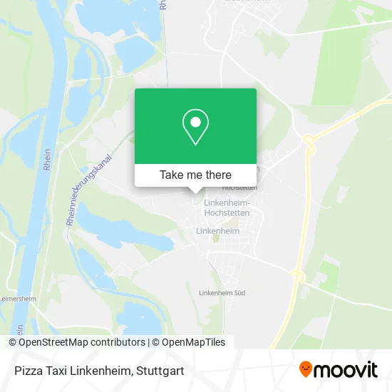 Карта Pizza Taxi Linkenheim
