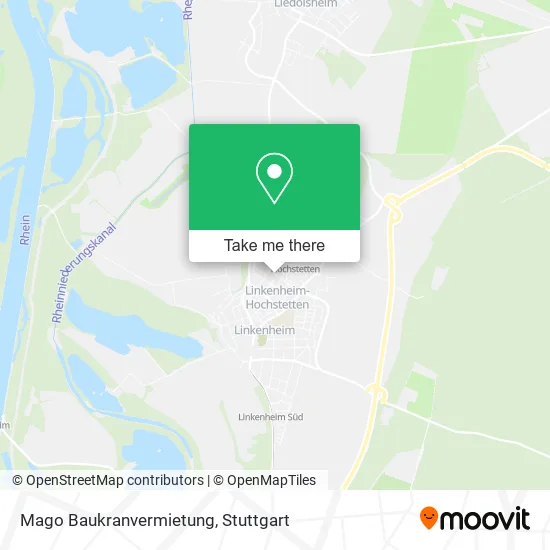 Карта Mago Baukranvermietung