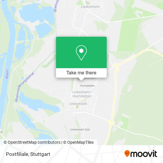 Карта Postfiliale