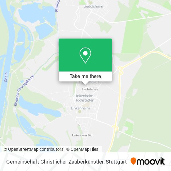 Gemeinschaft Christlicher Zauberkünstler map