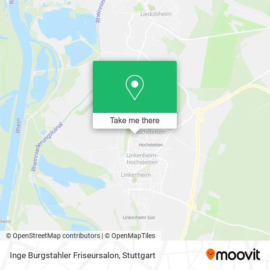 Карта Inge Burgstahler Friseursalon