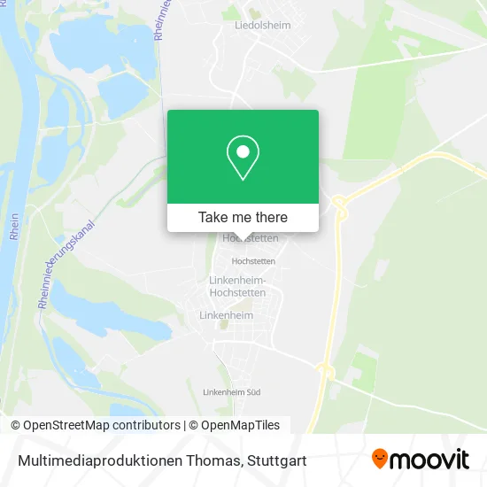 Карта Multimediaproduktionen Thomas
