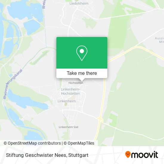Карта Stiftung Geschwister Nees