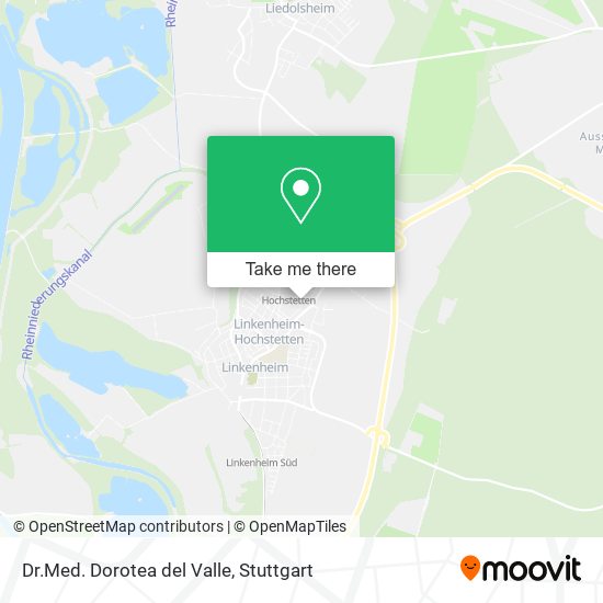 Dr.Med. Dorotea del Valle map