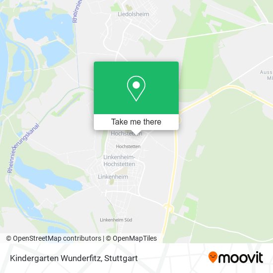 Kindergarten Wunderfitz map