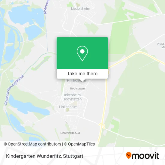 Карта Kindergarten Wunderfitz