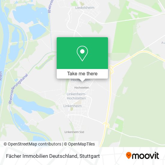 Fächer Immobilien Deutschland map