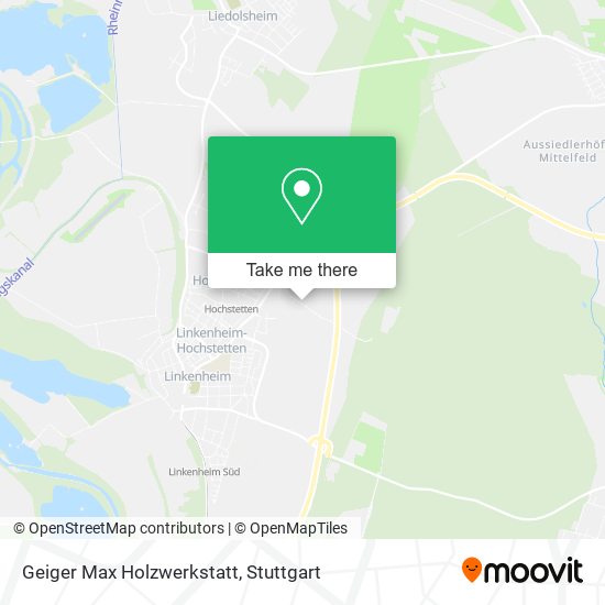 Geiger Max Holzwerkstatt map