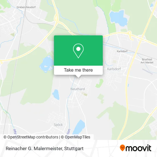 Карта Reinacher G. Malermeister