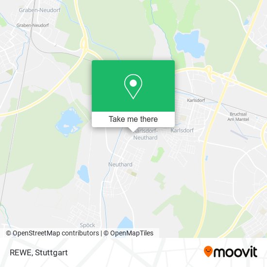 REWE map